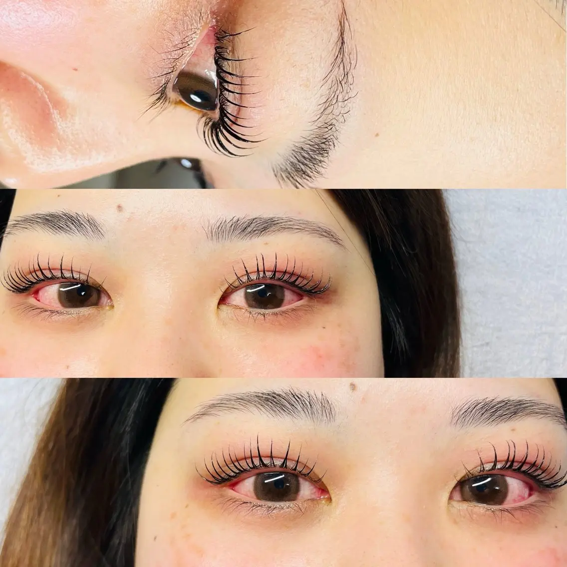 マツエク・マツパ 一重×まつ毛パーマ BIMOA ビモアのマツエク・マツパデザイン