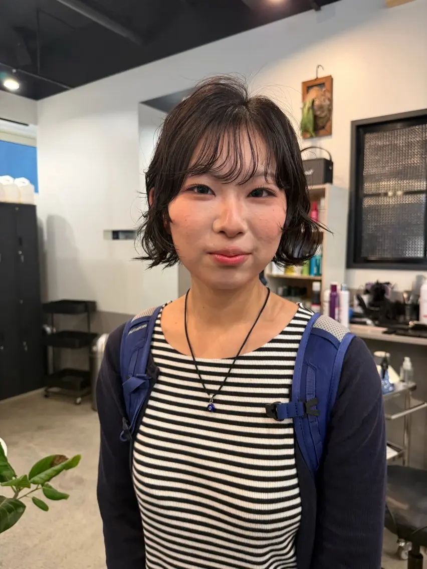 ショート パーマ 縮毛矯正 デジタルパーマ カット パーマ トリートメント dogstar小林諒 パーマ/レイヤーのヘアスタイル