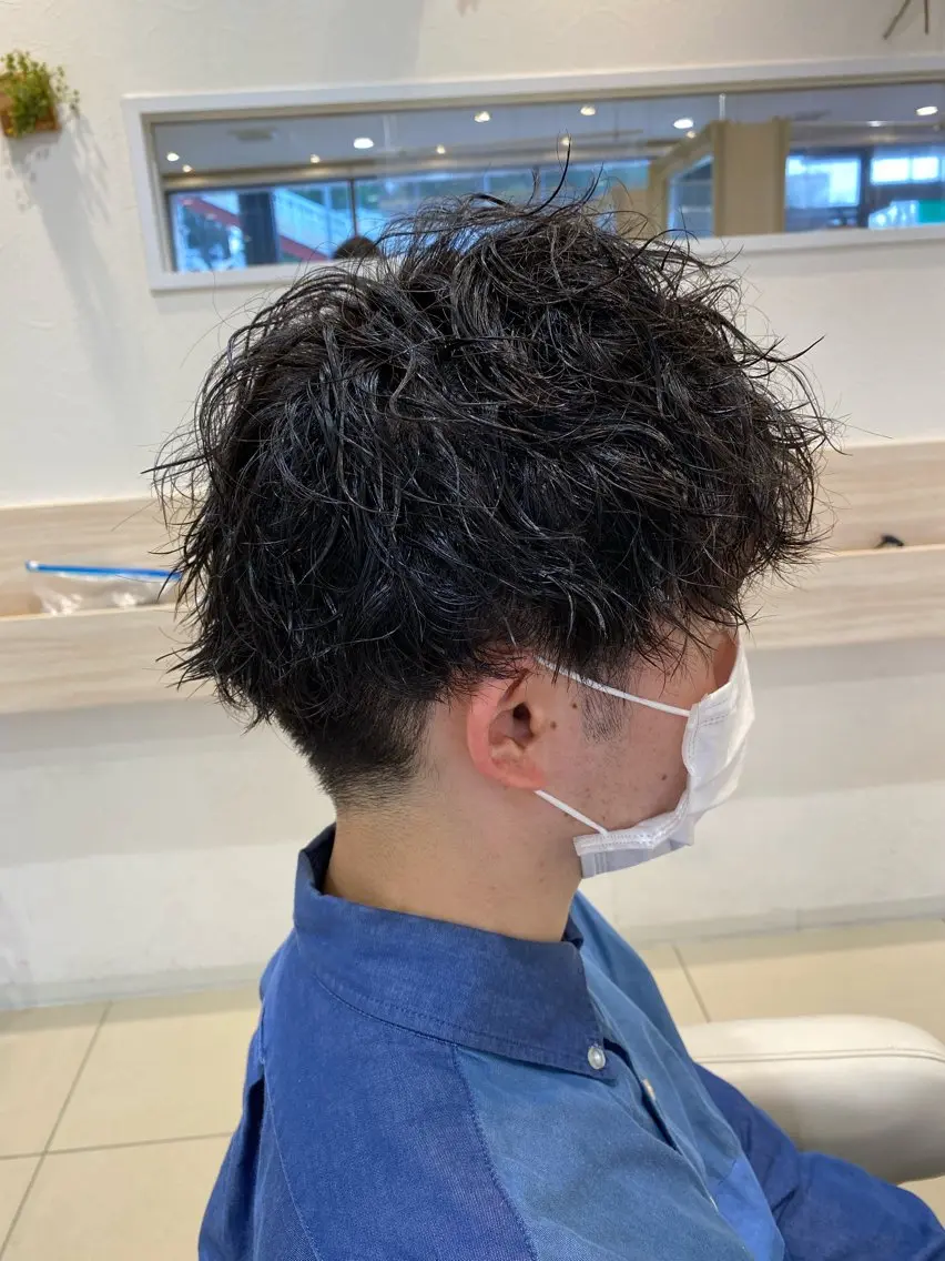 【メンズ限定✨‼️】似合わせカット+パーマ🍀🍀の写真