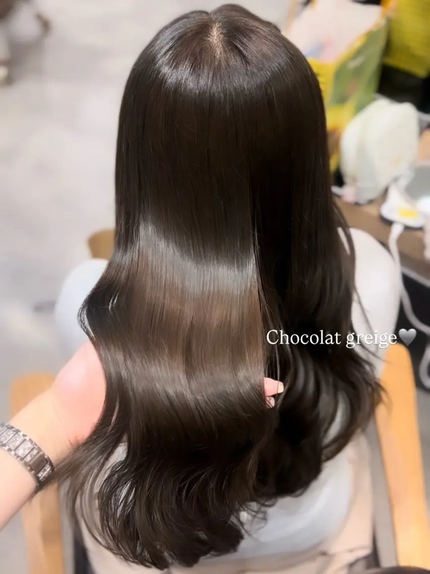 ロング ヘアカラー トリートメント Ami♡表参道/艶髪 ピンク/盛れカットのヘアスタイル