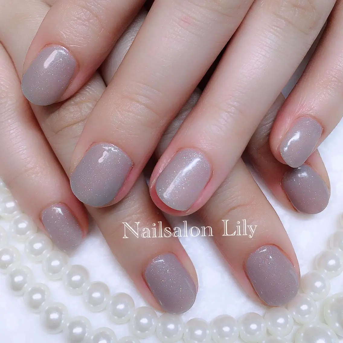 ネイル キラキラネイル Lily*nail 🌻Mii🌻のネイルデザイン
