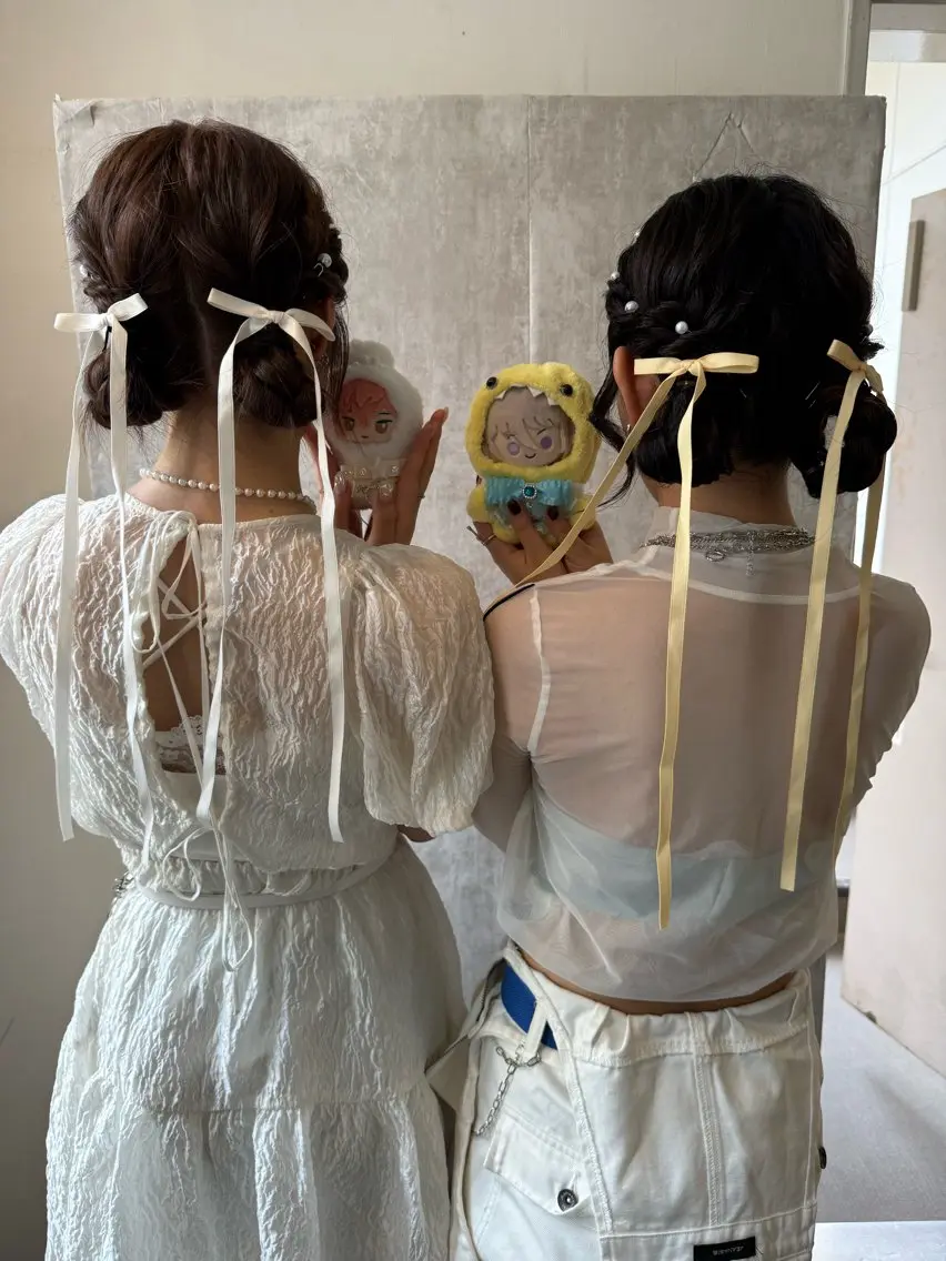 ヘアアレンジ ヘアセット アレンジ/エクステ✨ 推し/横浜🩵かのんのヘアスタイル