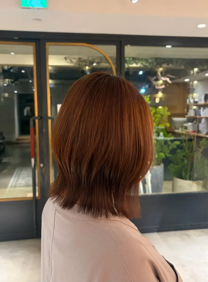 ミディアム 笹野 日麻莉のヘアスタイル