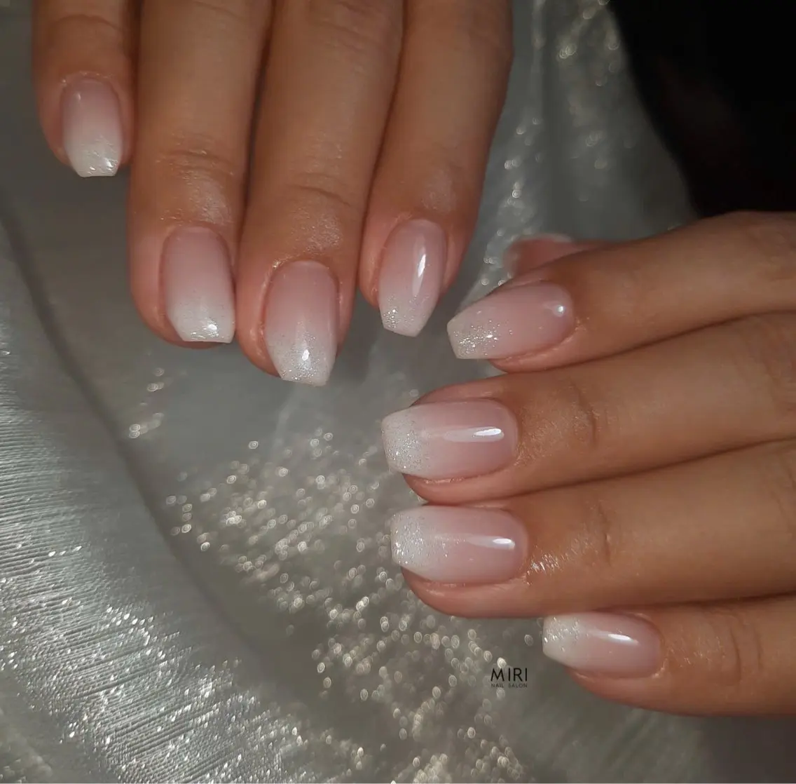 ネイル ラメ(グリッター) ハンドネイル Miri nail salonのネイルデザイン