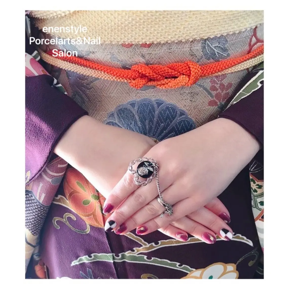ショート カラー ネイル ハンドネイル 🐾enen style 🐾のネイルデザイン