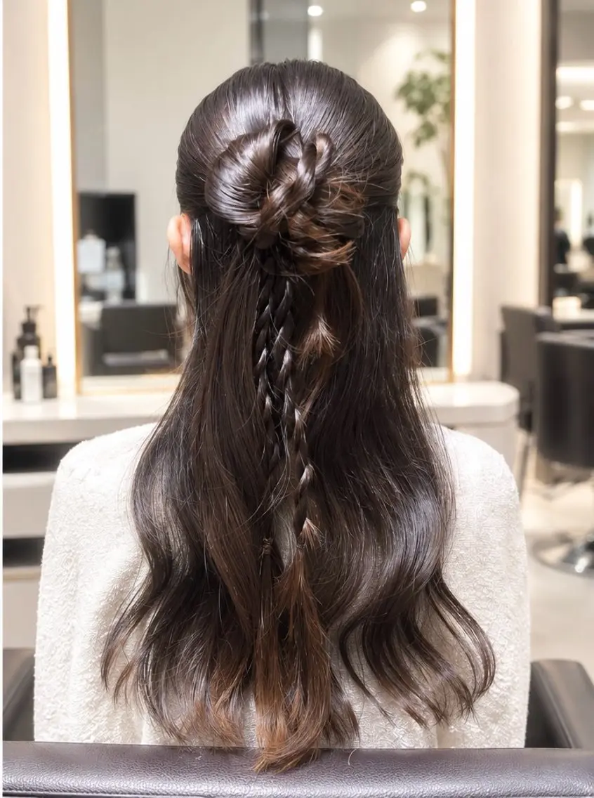 ロング ヘアアレンジ Hair &Make ナナセのヘアスタイル