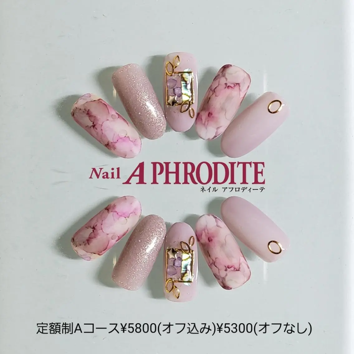 ネイル 持ち込み Nail Aphroditeのネイルデザイン