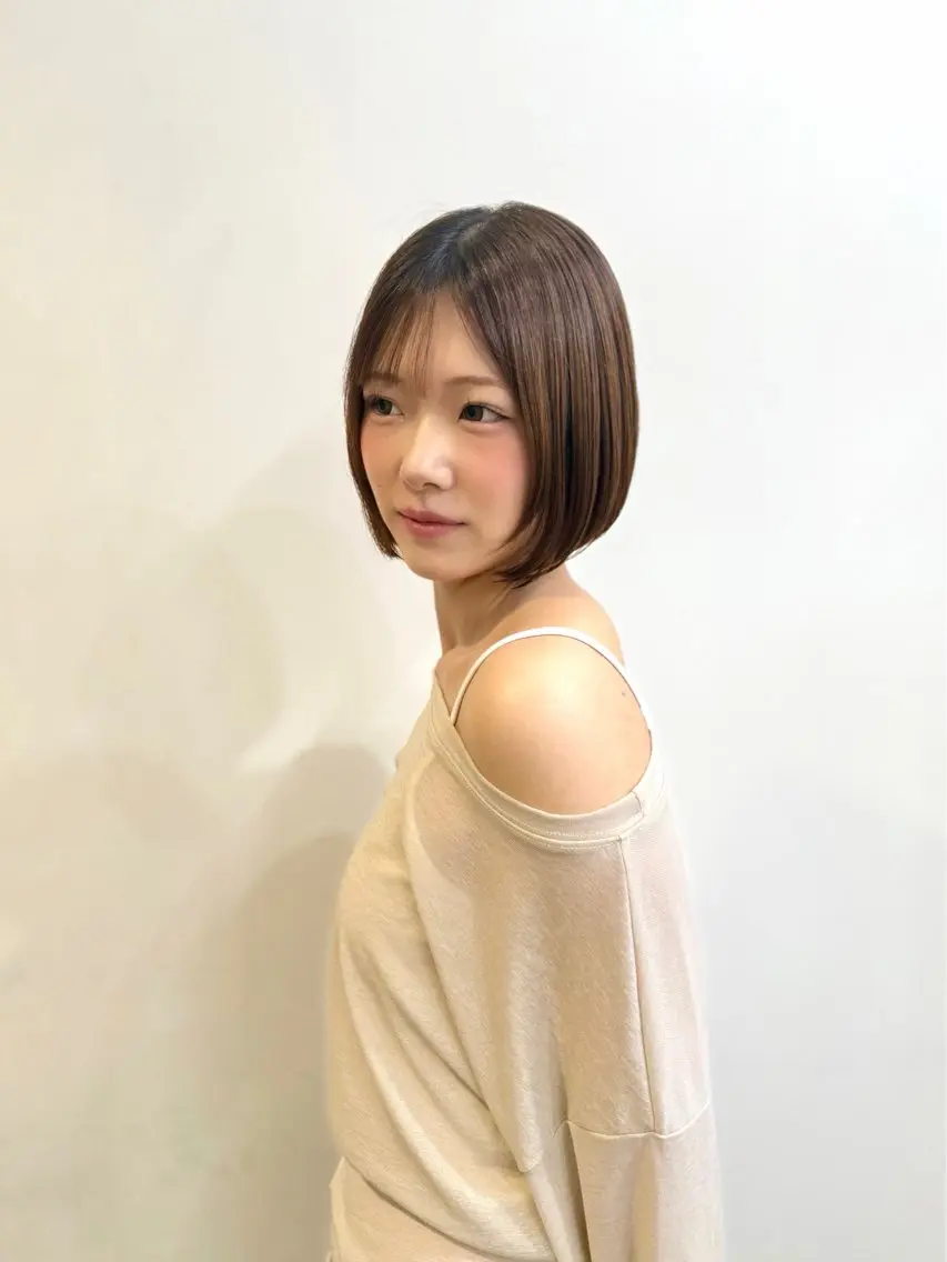ショート カット トリートメント ayaka/暖色/ レイヤーカット🩰のヘアスタイル