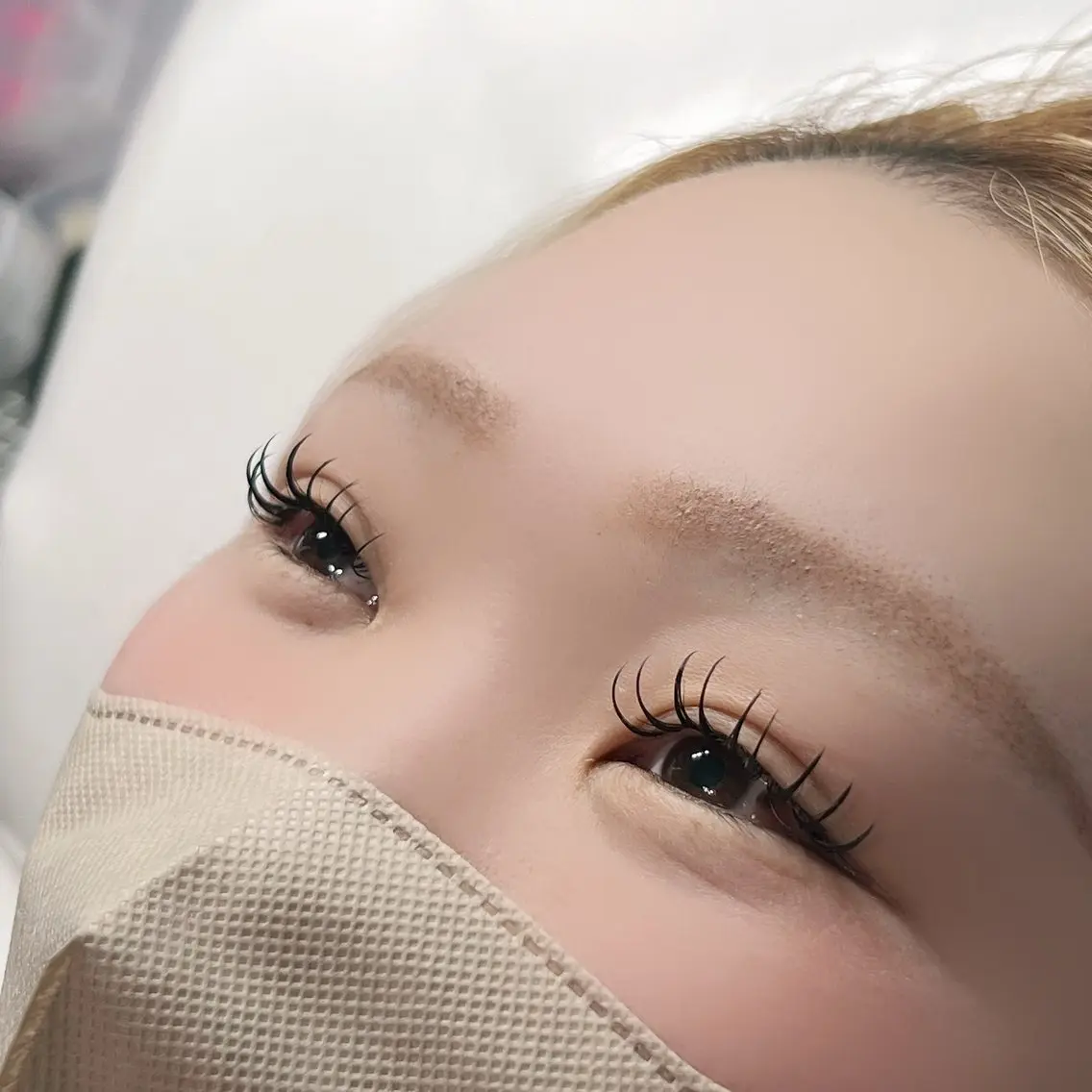 マツエク・マツパ 付け放題 束感まつ毛 フラットラッシュ マツエク ANCHEL 🦋HIKARIのマツエク・マツパデザイン