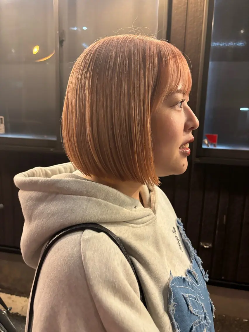 ミディアム 宇留間 涼香のヘアスタイル