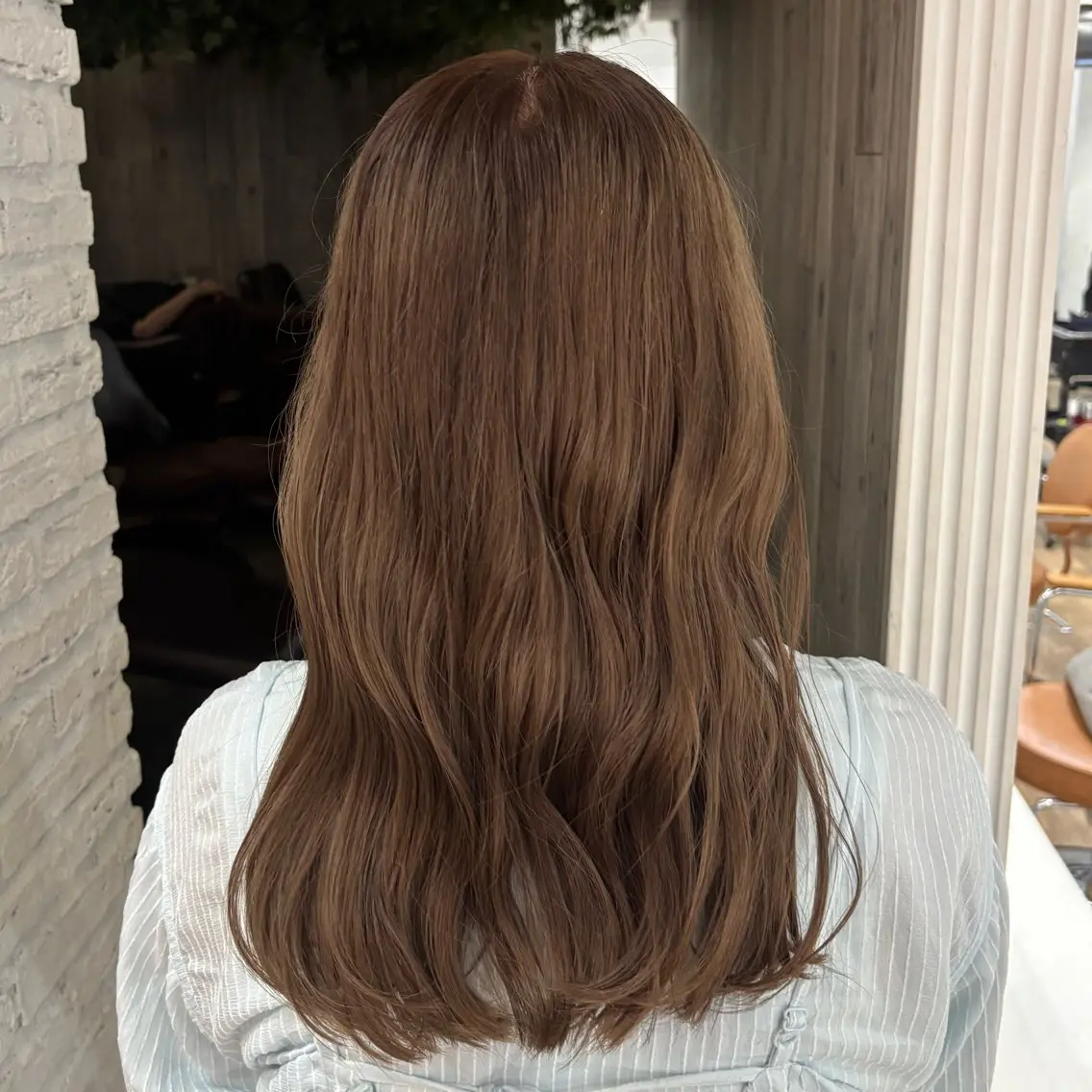 ロング カラー ヘアカラー 濱田 真尋のヘアスタイル