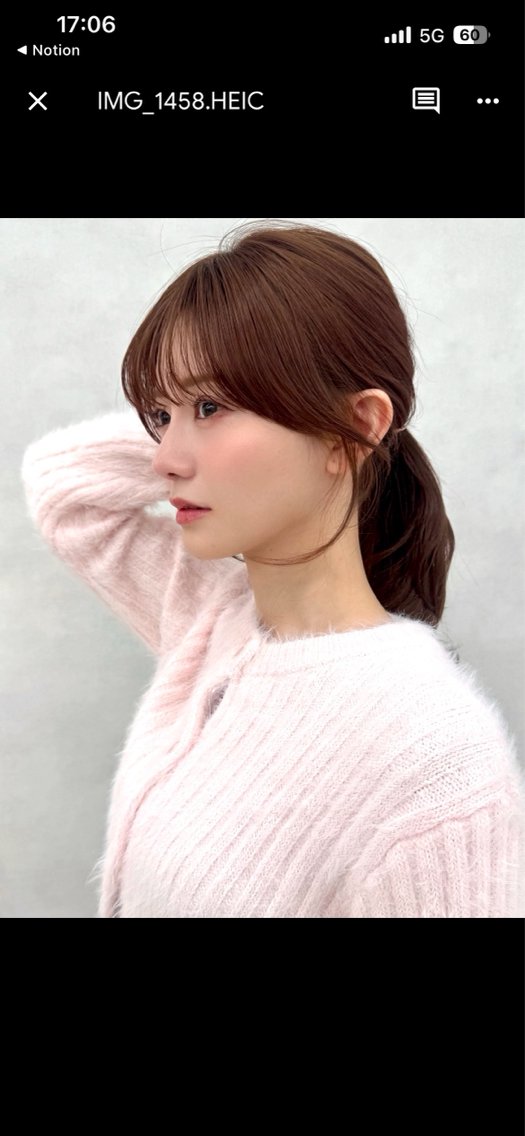 🫧透明感 × 艶髪カラー🫧このかのヘアスタイル