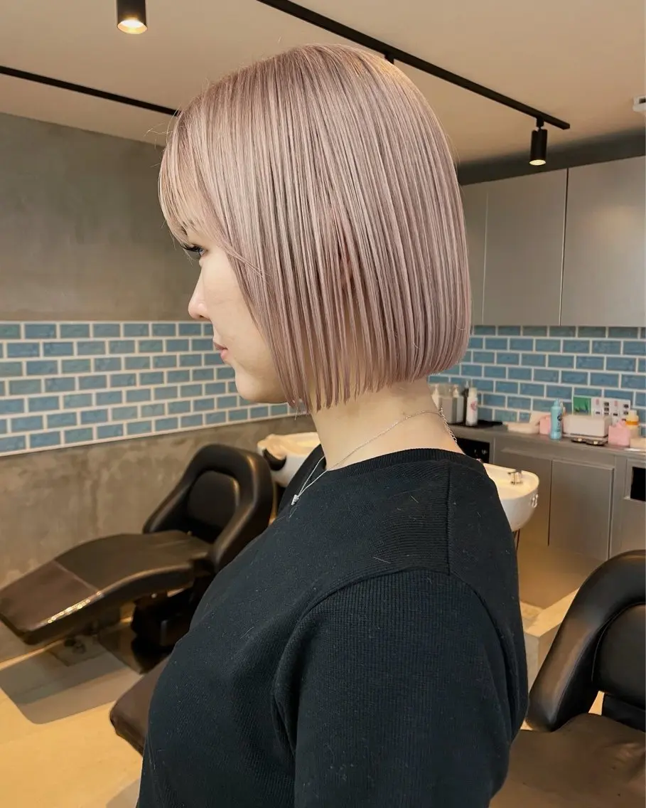 ショート カット トリートメント 👑ボブはお任せ ミヤノ👑のヘアスタイル