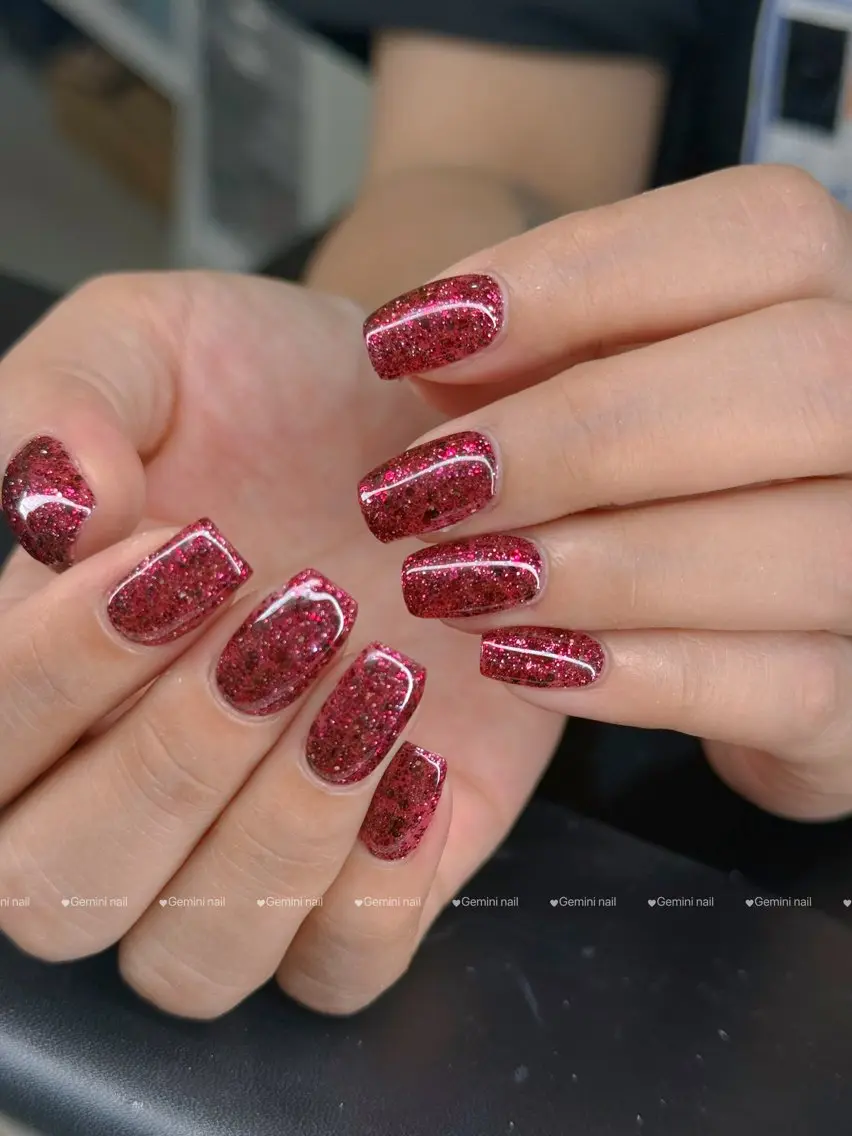 ネイル フラッシュネイル ワンカラーネイル Gemini nail.Yukiのネイルデザイン