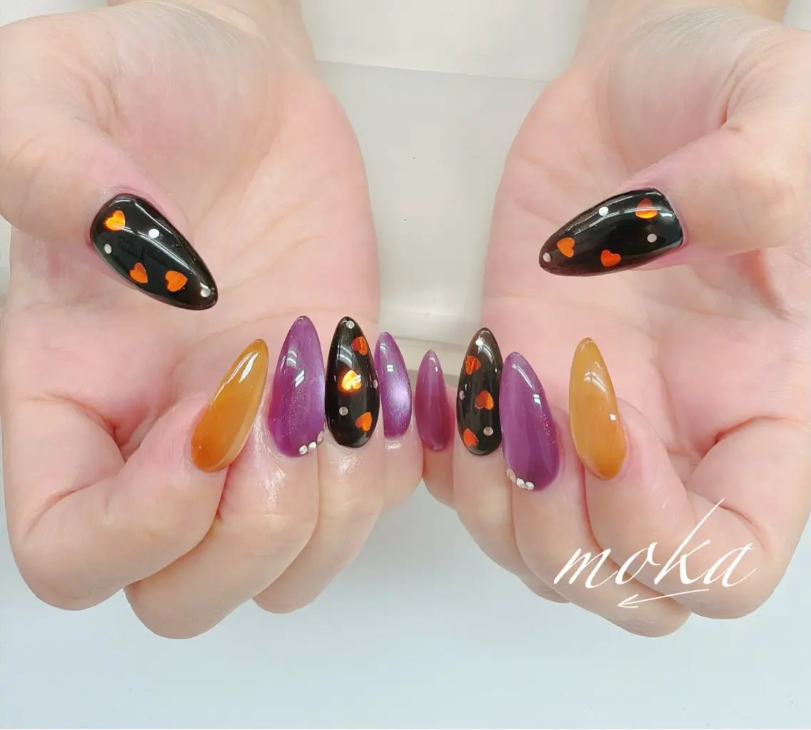 ネイル ハンドネイル ハンドケア 胡蝶蘭レディースサロ ンNailMOKAのネイルデザイン