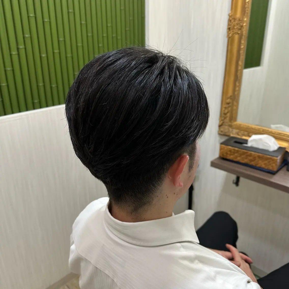 ショート メンズ カット パーマ 矢内 結菜のヘアスタイル