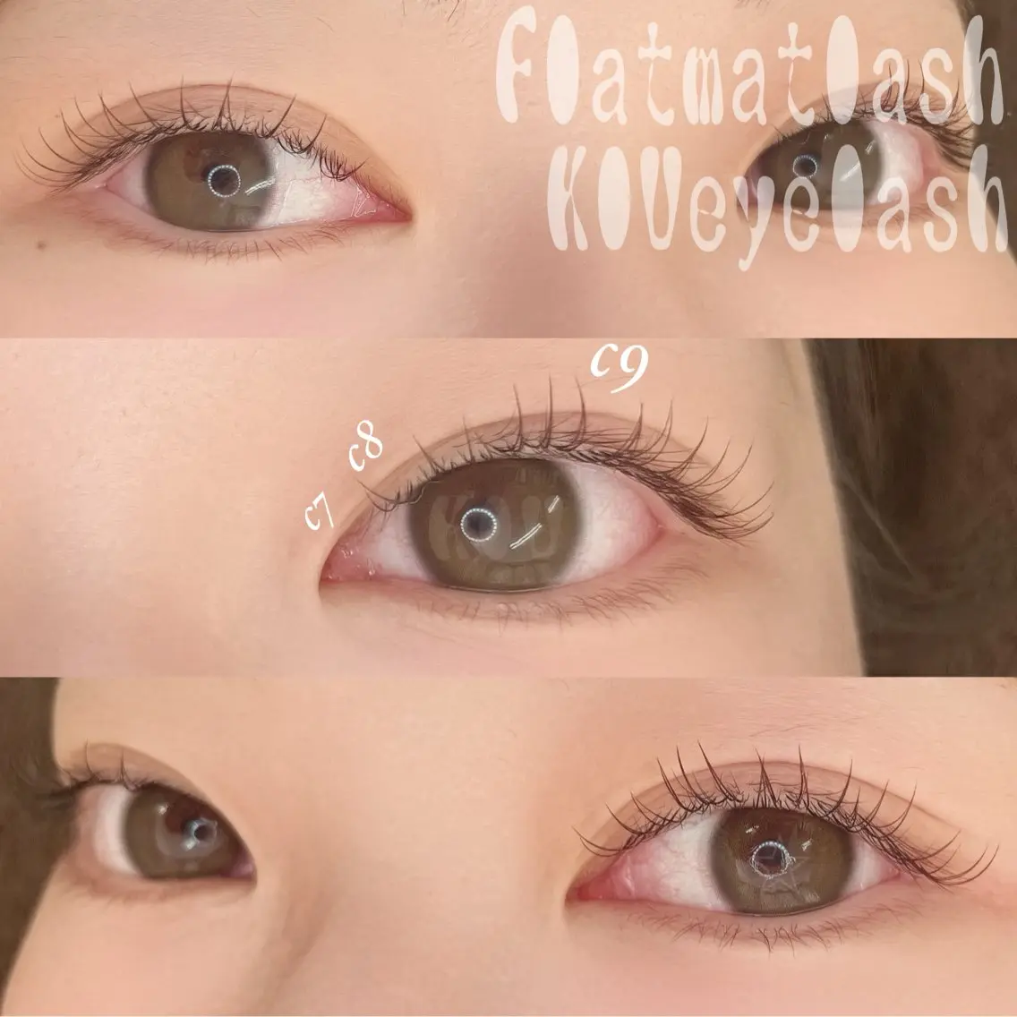 マツエク・マツパ マツエク KIUeyelash ✴︎koharuのマツエク・マツパデザイン