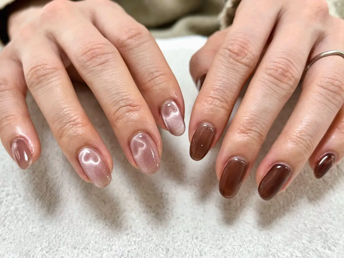 ネイル ハート バレンタイン ネイルサロン kupuのネイルデザイン