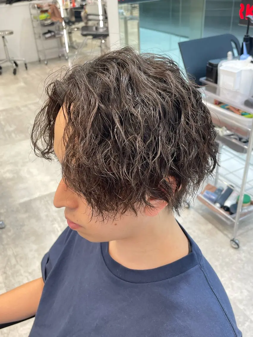 パーマ メンズ メンズパーマ ツイストスパイラルパーマ スパイラルパーマ カット パーマ トリートメント fifth 武正 琉生のヘアスタイル