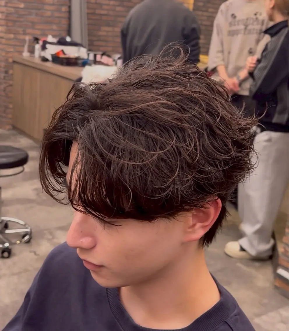 メンズ 🔥ワンカラー/髪質 改善🔥浩太のヘアスタイル