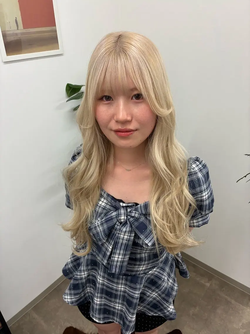 ロング レイヤーカット ENV /櫻井ちの カットモデル募集中✨のヘアスタイル