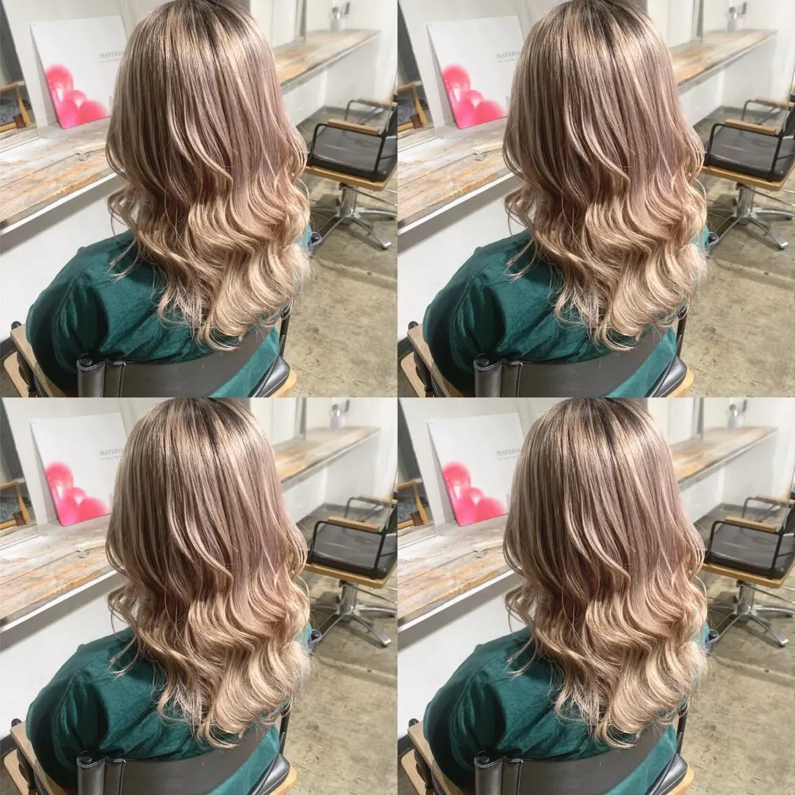 カラー ヘアカラー トリートメント ヘアセット ✨艶ブリーチカラー ✨四ノ宮裕己のヘアスタイル