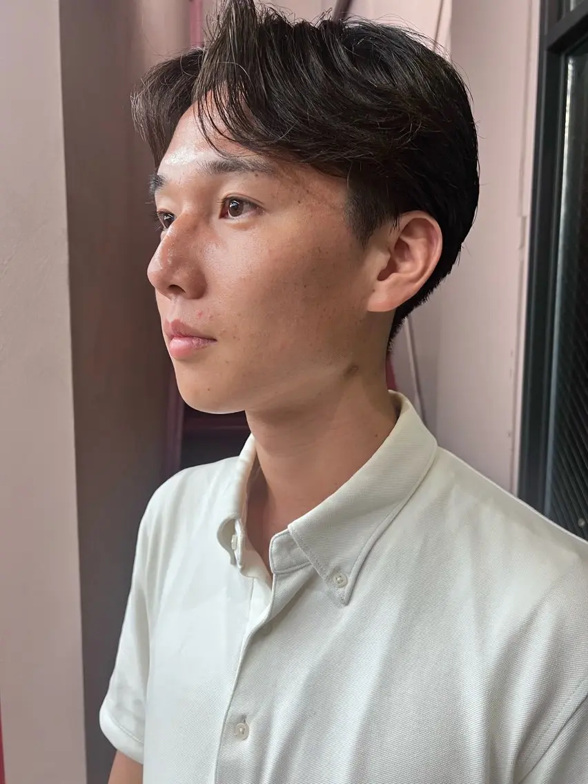 ショート メンズ 小笠原悠斗 /メンズヘアのヘアスタイル