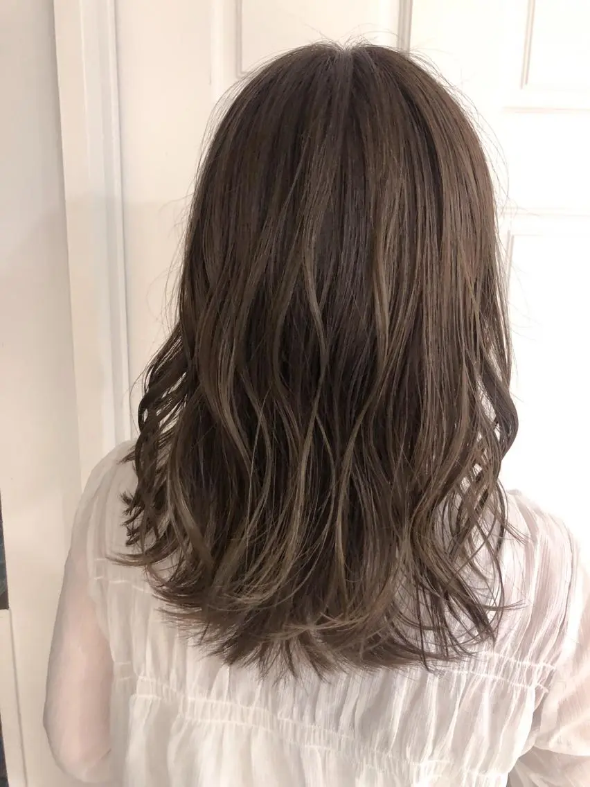 レディースカット✂️💕+透明感カラー🌈の写真