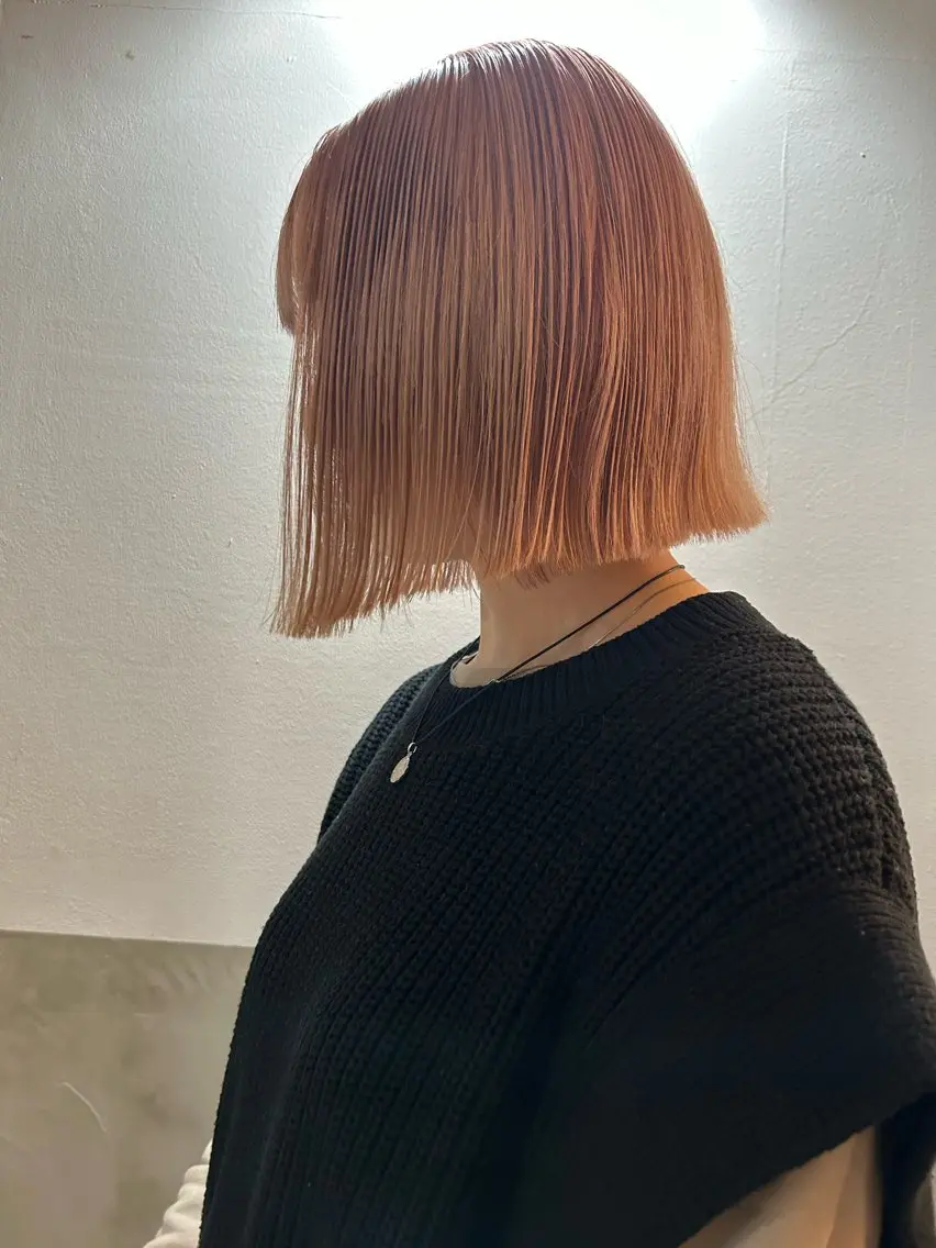 ショート カラー Pia ツボイ ケイタのヘアスタイル