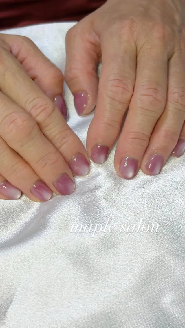 ネイル ハンドネイル Maple saronのネイルデザイン