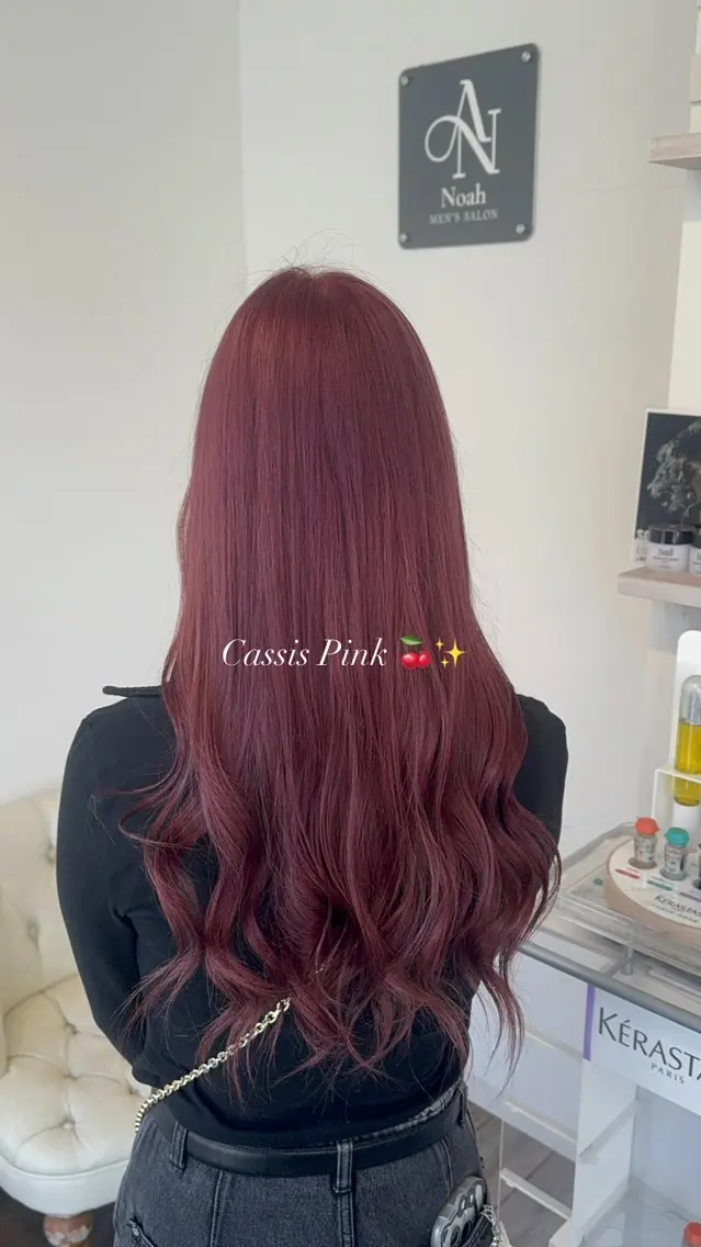 カラー ブリーチ ピンクカラー 💖レイヤー/暖色系 カラーAYANE💖のヘアスタイル