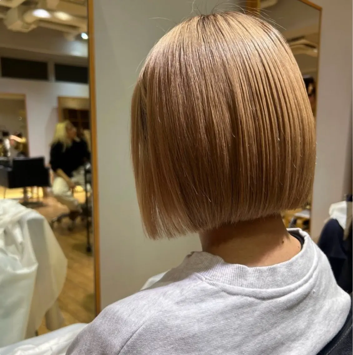 ショート カット トリートメント 【パーマ🌀/暖色カ ラー🍷】ななこ🌴のヘアスタイル