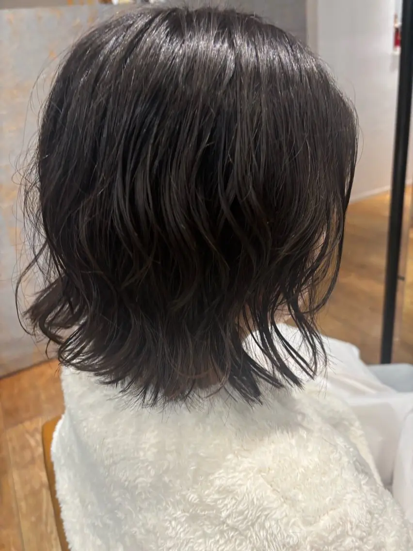 パーマ ボブ 夏海 大宮美容室のヘアスタイル