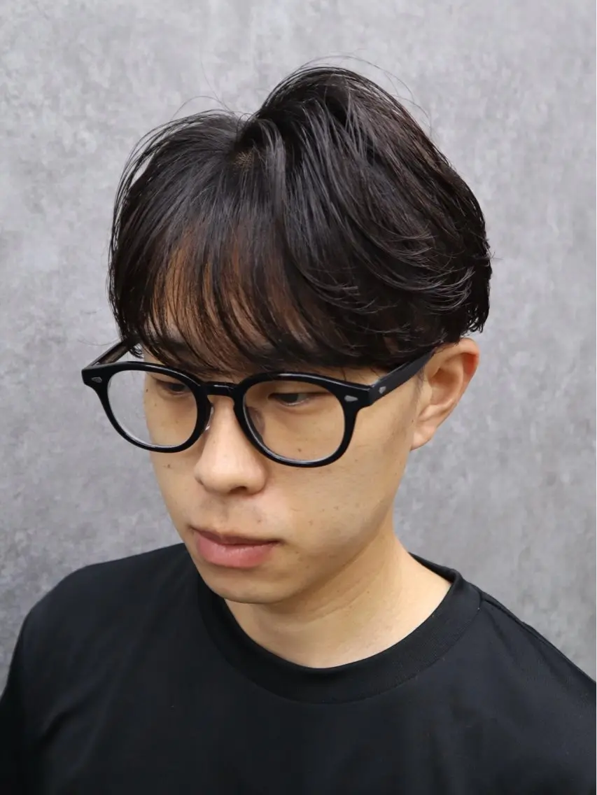 パーマ メンズ カット パーマ 🔥メンズ職人🔥 ✂️加瀬澤駿✂️のヘアスタイル