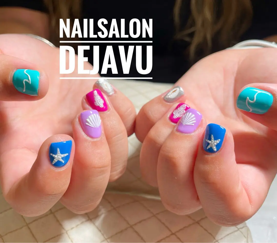 ネイル 持ち込み ハンドネイル Nail salon Dejavu 🌿のネイルデザイン