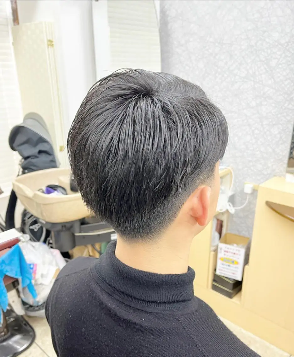 【フルコース】メンズカット＋シャンプー＋シェービング＋ブローセットの写真