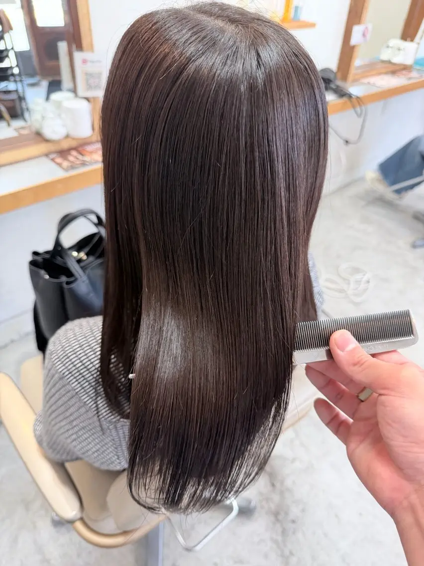 セミロング カラー ヘアアレンジ ヘアカラー トリートメント 似合わせ×店長 🍊Raimu🍊のヘアスタイル
