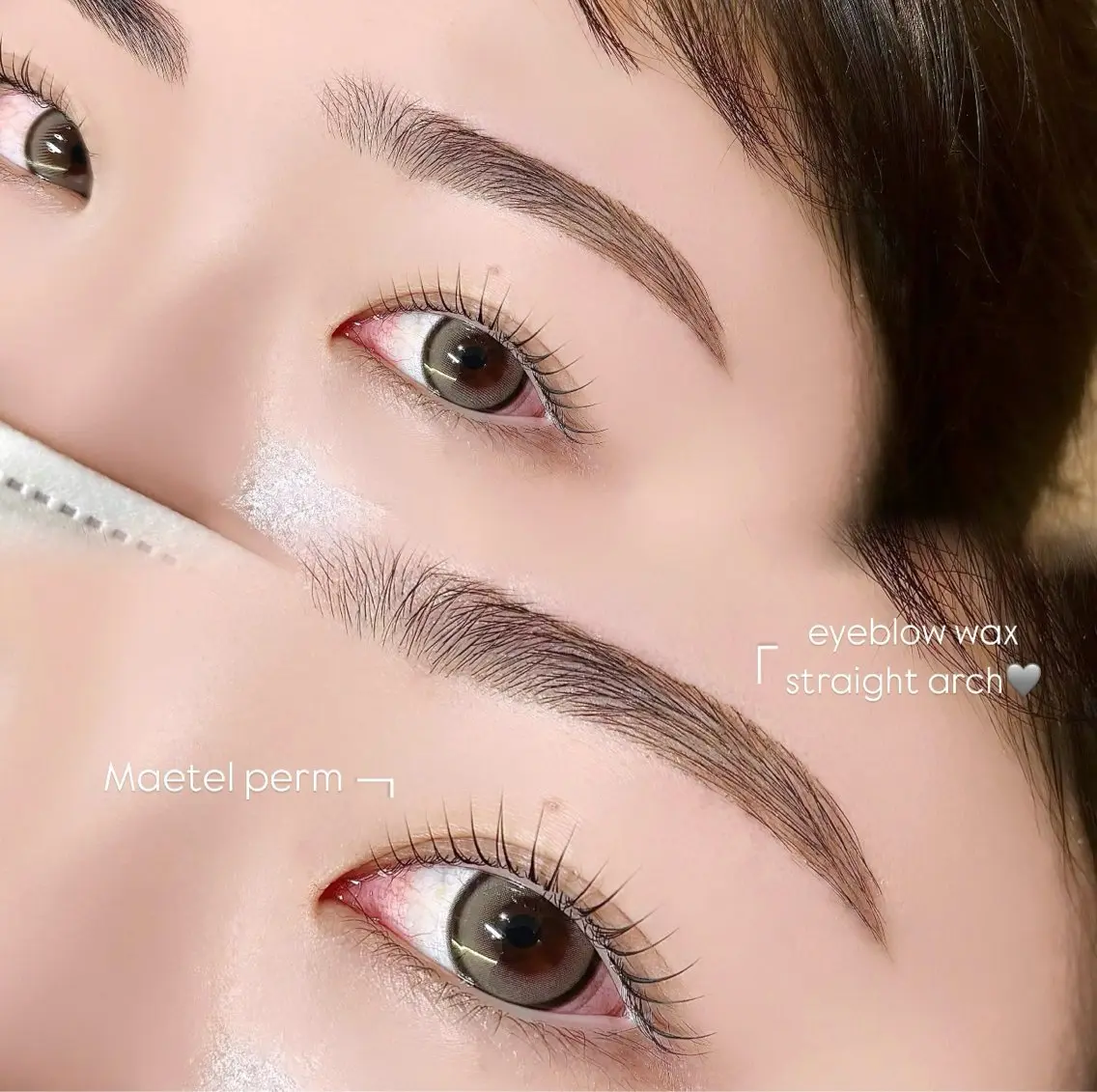 新規🉐選べるまつ毛パーマ×眉毛スタイリングの写真