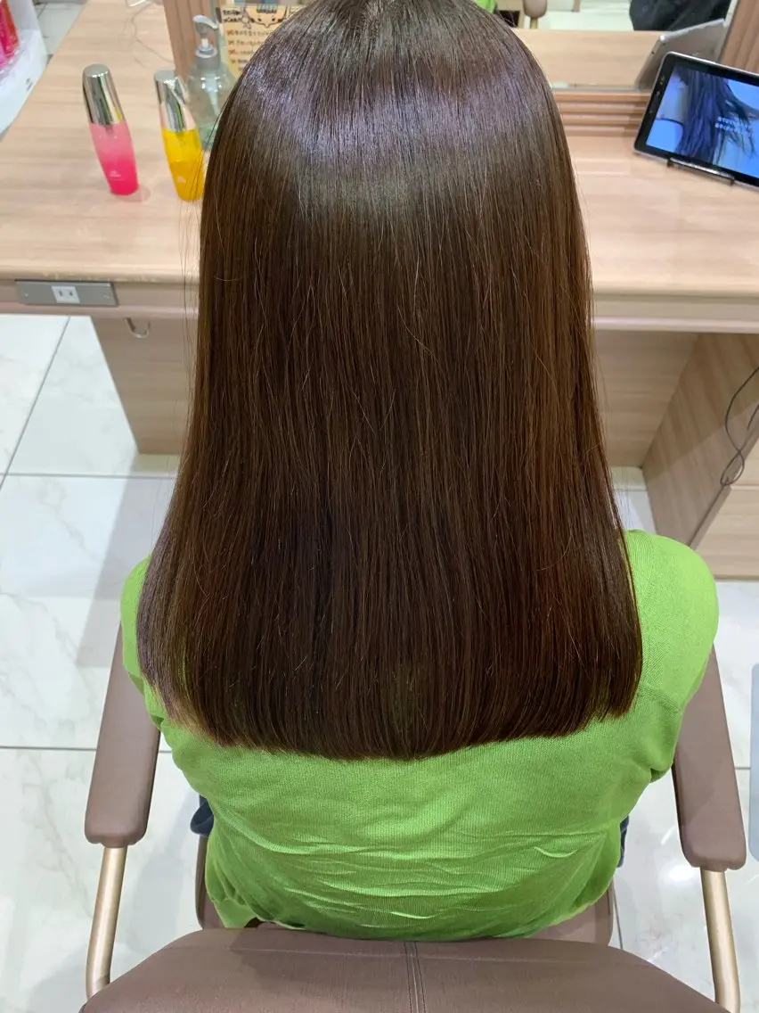 セミロング 小平 悠人のヘアスタイル