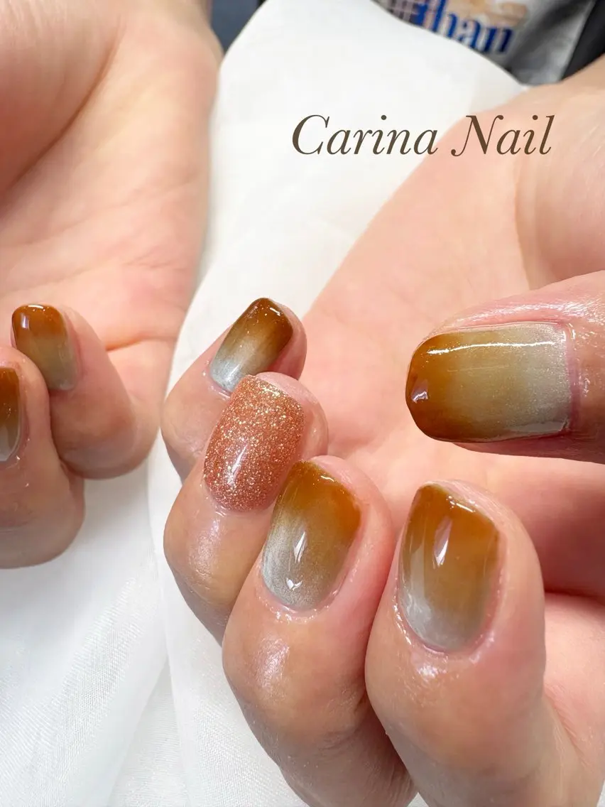 ネイル シンプルネイル CarinaNail yukariのネイルデザイン