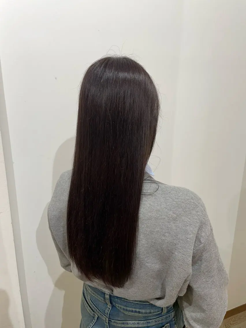 ロング カラー ヘアカラー トリートメント 🍑宮川 愛菜🍑のヘアスタイル