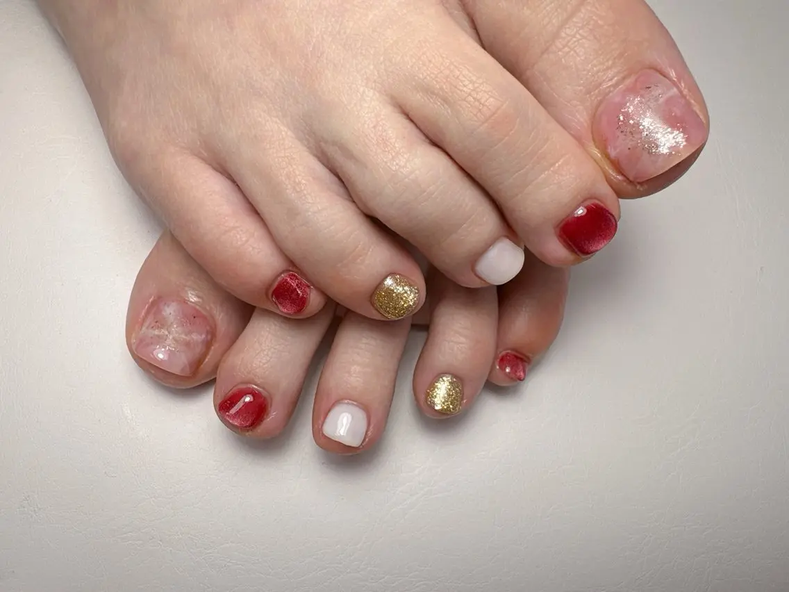 ネイル フットネイル Lino nailのネイルデザイン