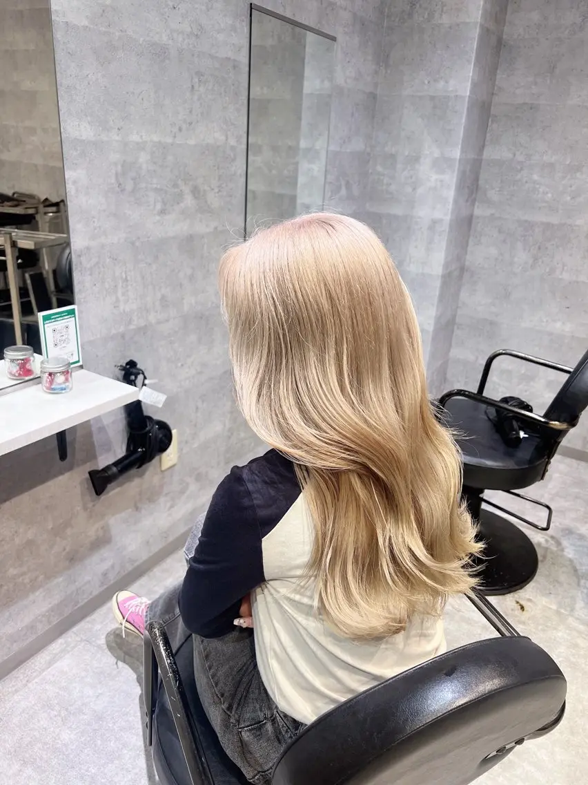 ロング NOVA天王寺 武元 裕聖のヘアスタイル