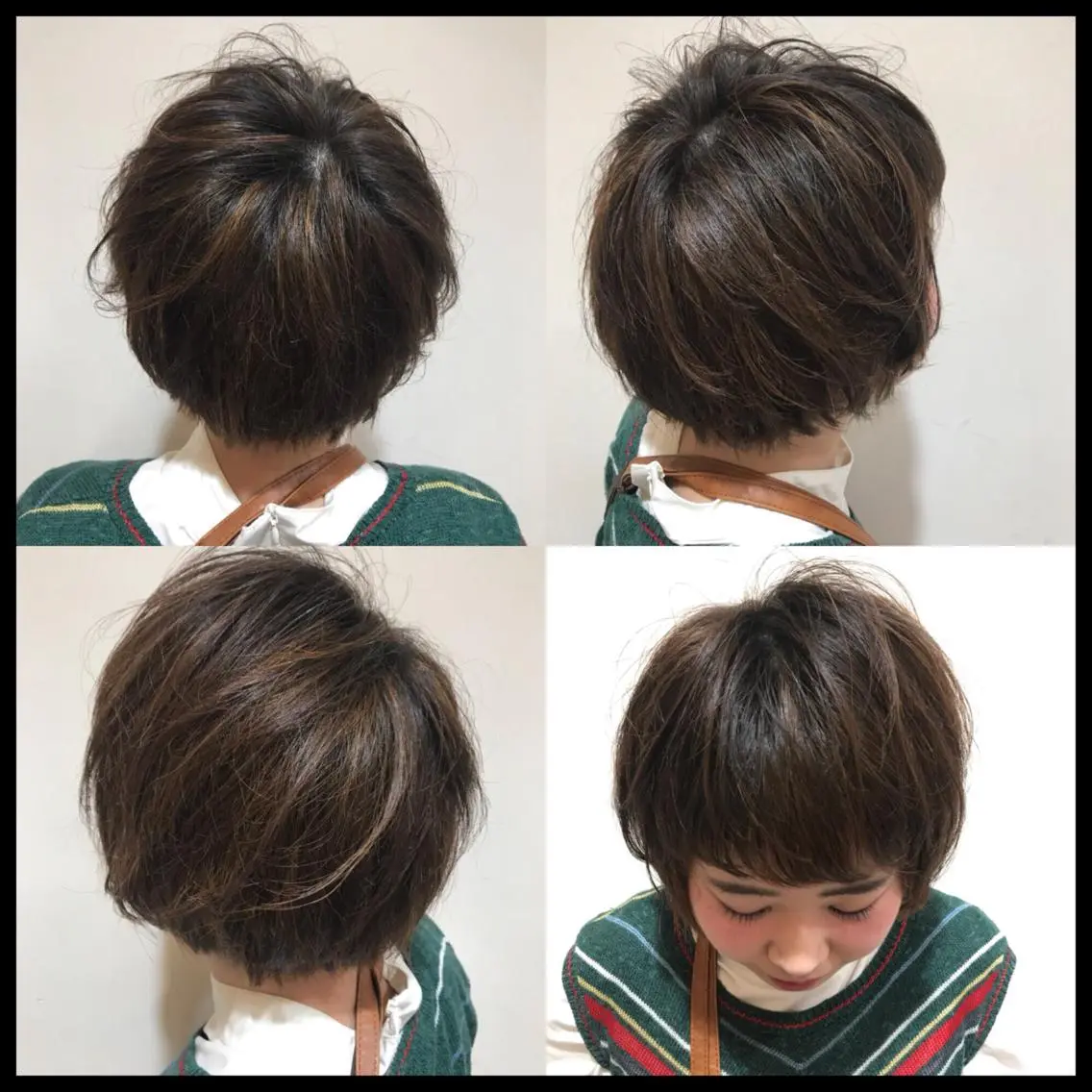 ミディアム カラー 黒髪 透明感カラー デザインカラー ダブルカラー 卒業式のヘアスタイル 似合わせ/ カラー.岡田友仁のヘアスタイル