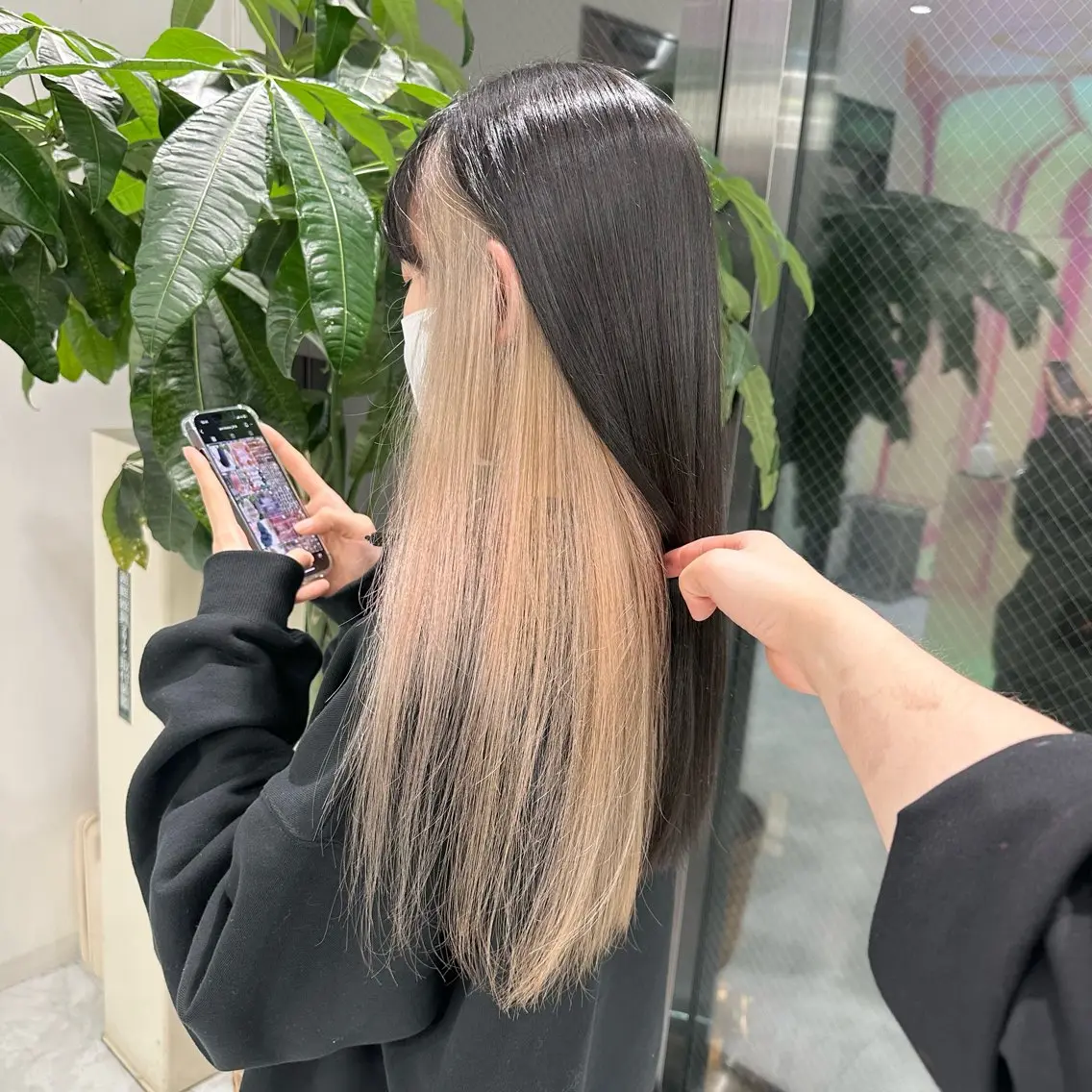 ロング カラー ヘアアレンジ メンズ ヘアカラー トリートメント ヘッドスパ ヘアセット 🌈トレンドヘア 🌈WATARU🌈のヘアスタイル