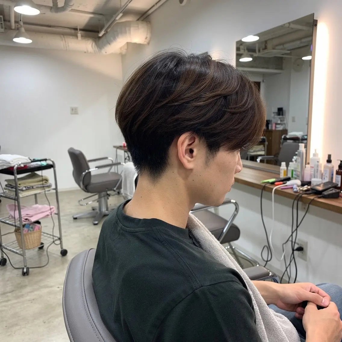 メンズ 菜 緒のヘアスタイル