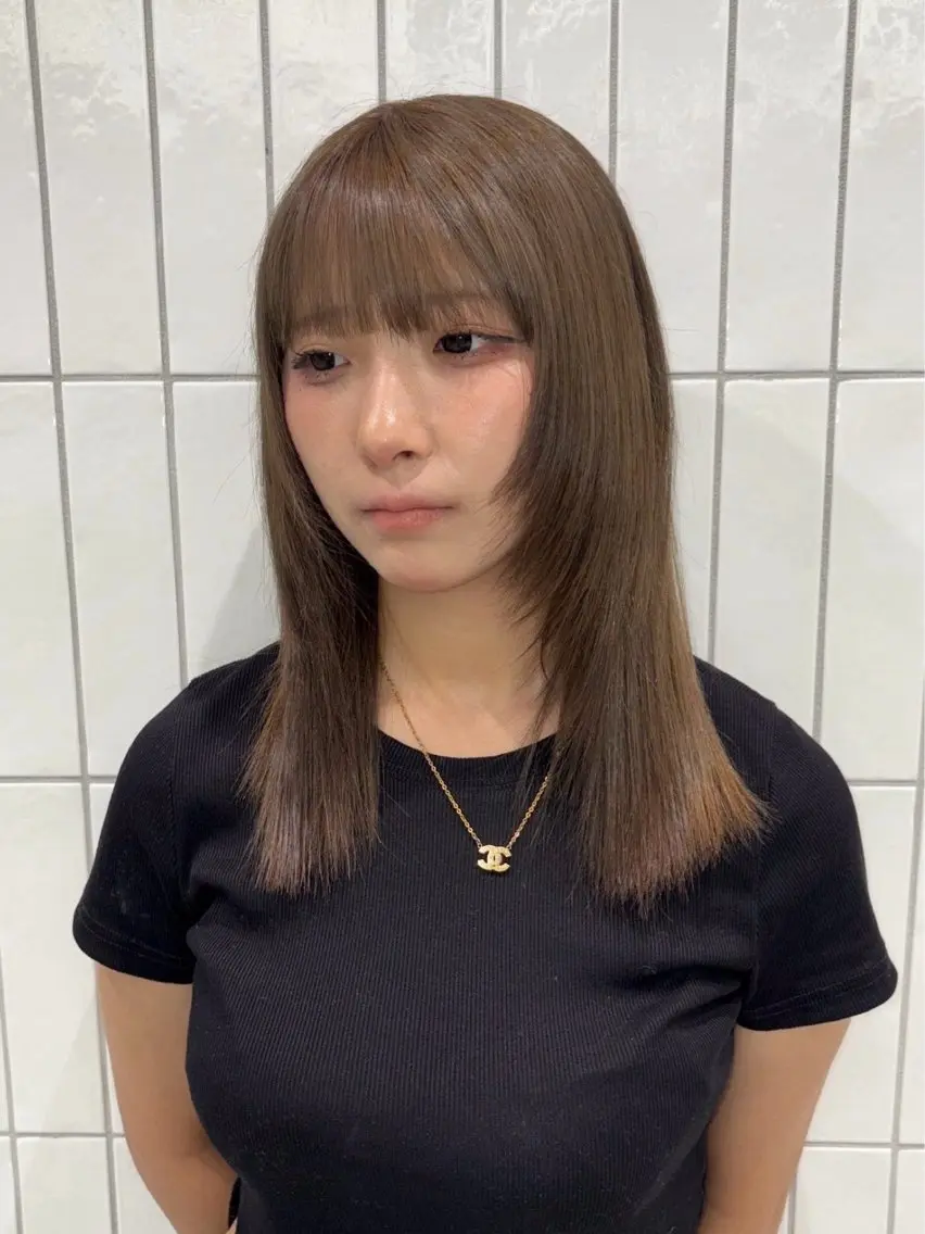 カラー ハイトーン/カット カナコ🫧のヘアスタイル