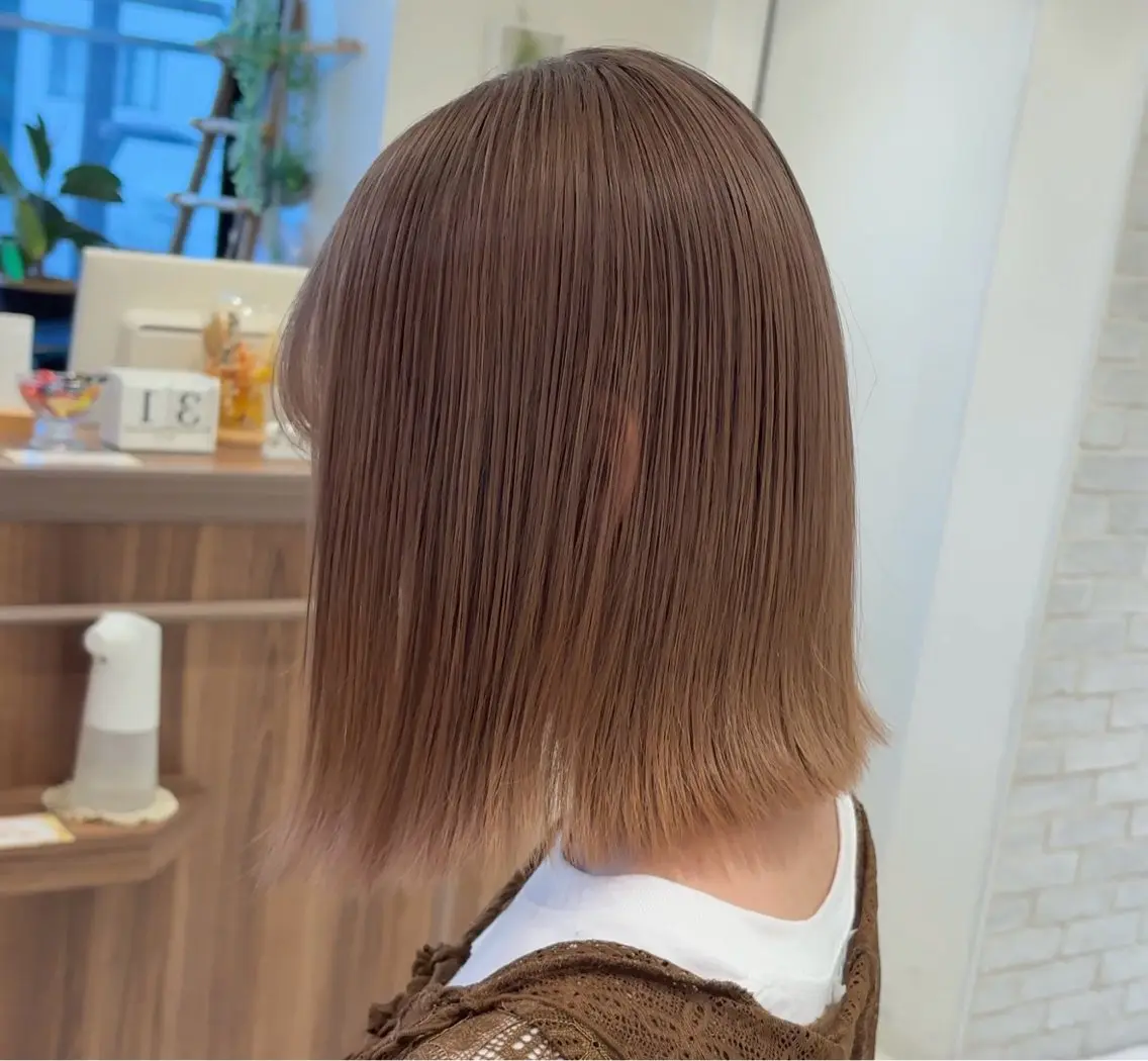 カラー ヘアカラー 大宮ブリーチ×髪質 改善カラー/Meguのヘアスタイル