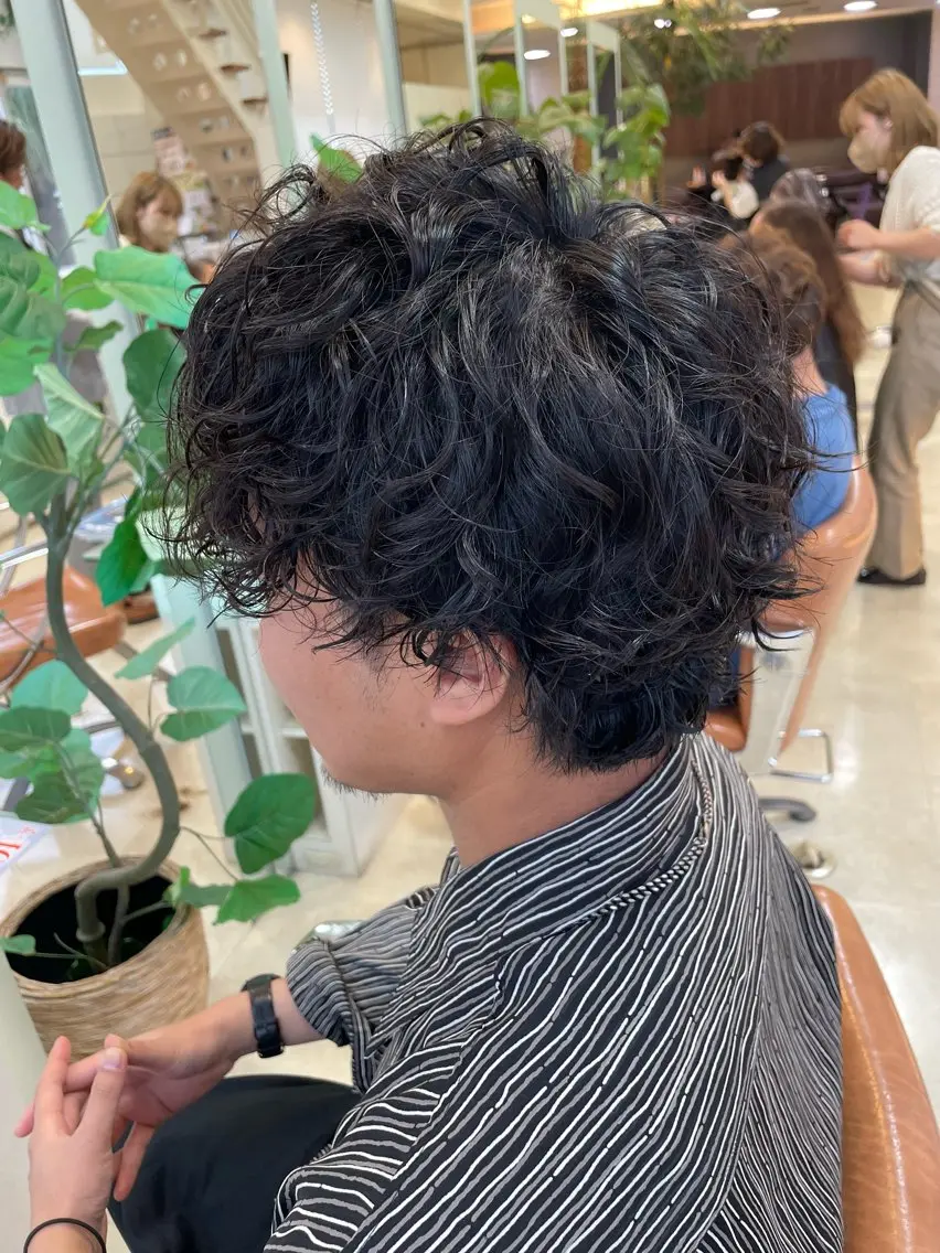 パーマ メンズ メンズパーマ chic channel伊藤のヘアスタイル