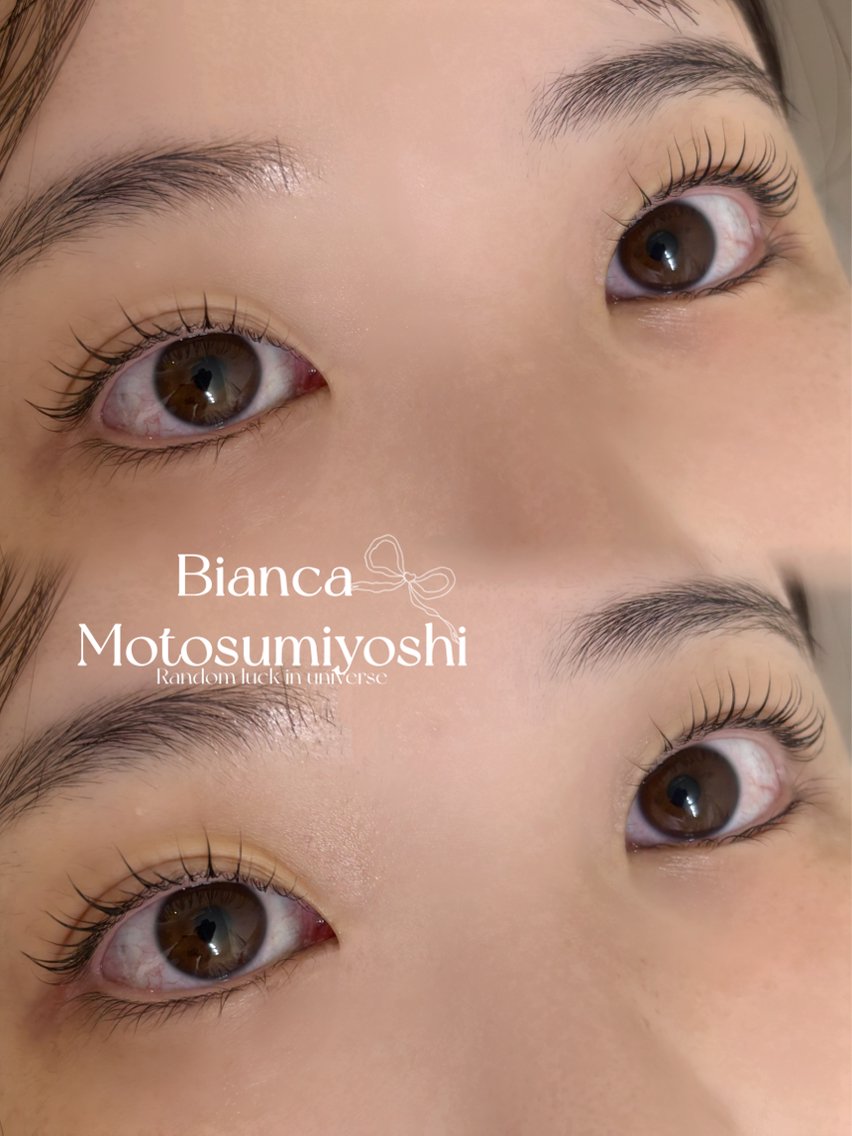 マツエク・マツパ Bianca 元住吉 麗乃のマツエク・マツパデザイン